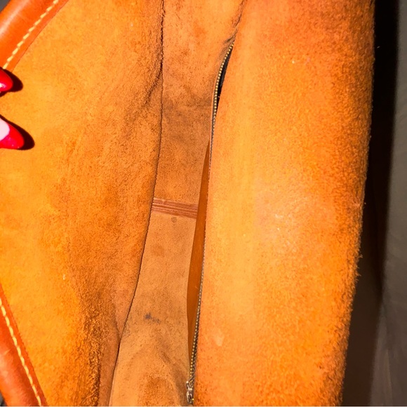 Vintage Coach NYC British tan city bag - Picture 10 of 13